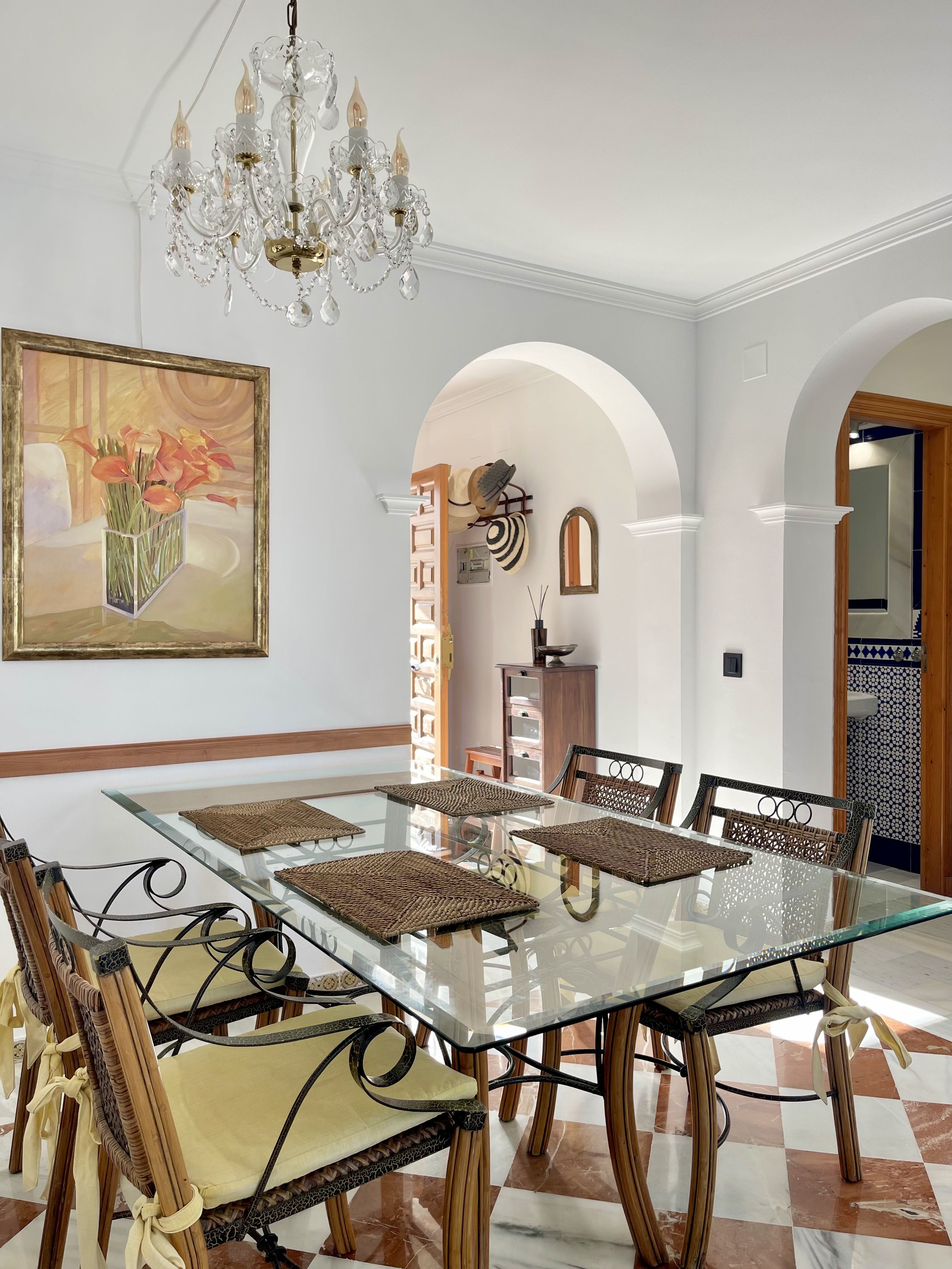 Luxurious Living Room in rental apartment Puebla Aida Mijas Golf